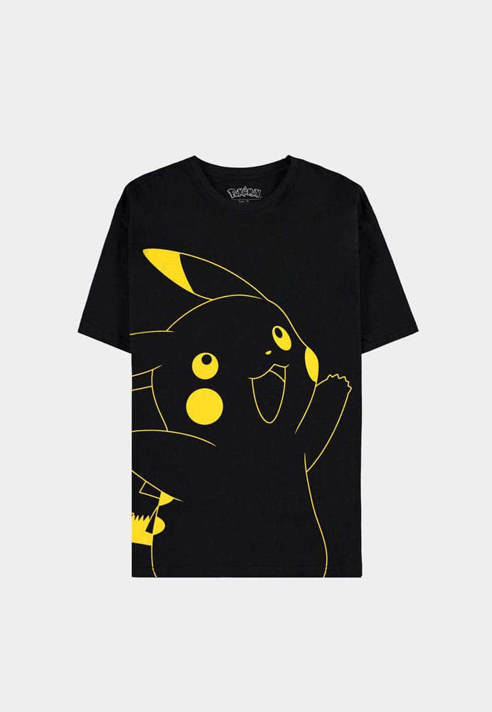 MADE TO ORDER Pokemon T-Shirt Pikachu Outline Size L