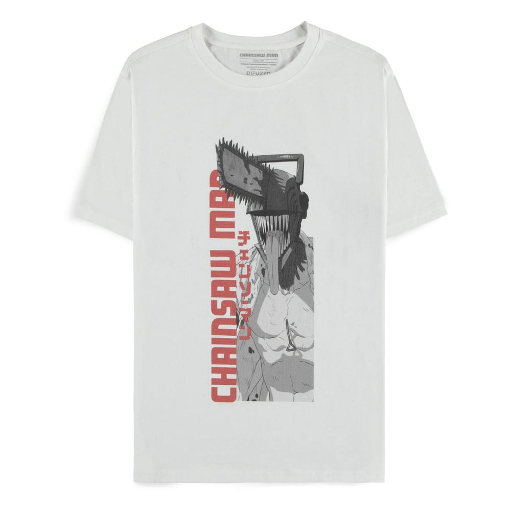 MADE TO ORDER Chainsaw Man T-Shirt Chainsaw Man White Size M