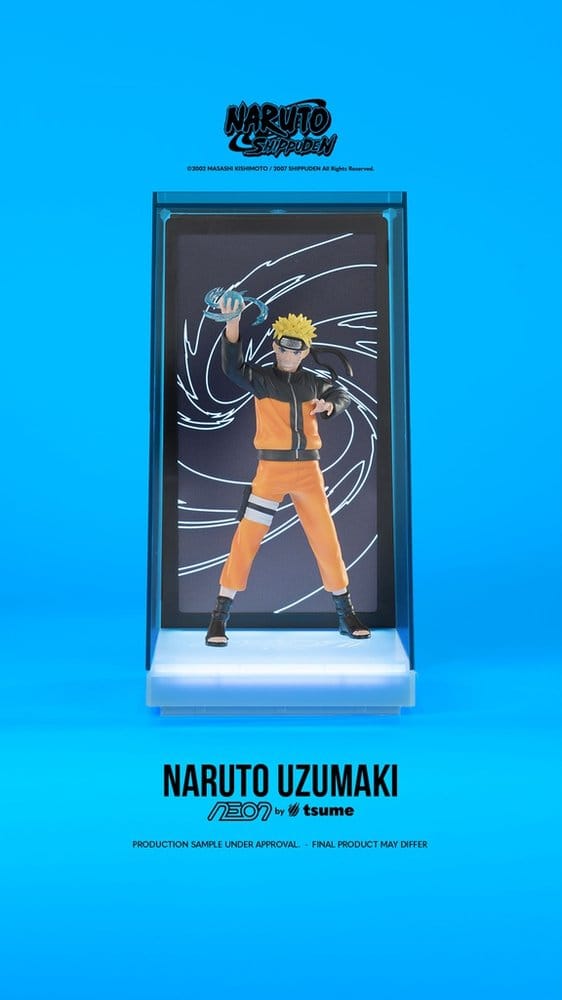 PREORDINE+ 07/2026 Naruto Neon Figure 1/9 Naruto Uzumaki 25 cm