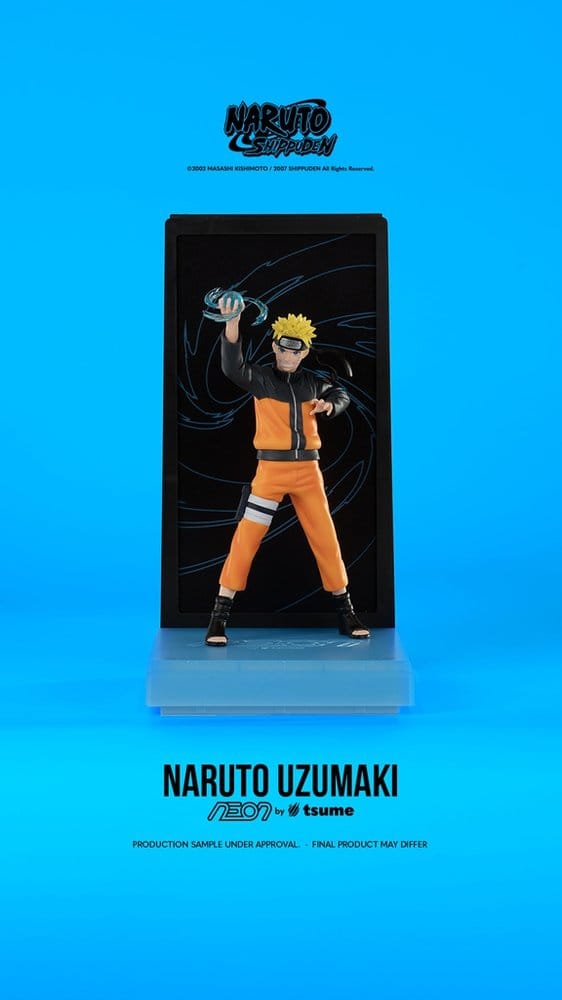 PREORDINE+ 07/2026 Naruto Neon Figure 1/9 Naruto Uzumaki 25 cm