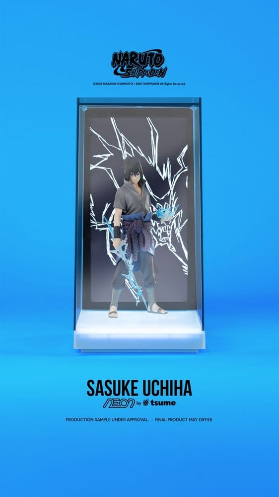 PREORDINE+ 07/2026 Naruto Neon Figure 1/9 Sasuke Uchiha 25 cm