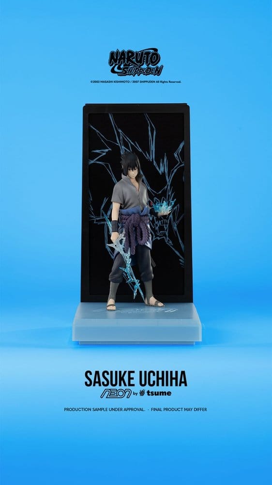 PREORDINE+ 07/2026 Naruto Neon Figure 1/9 Sasuke Uchiha 25 cm