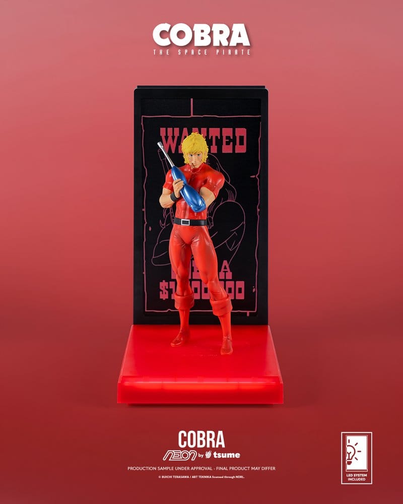 PREORDINE+ 01/2027 Cobra Neon Figure 1/9 Cobra The Space Pirate 20 cm