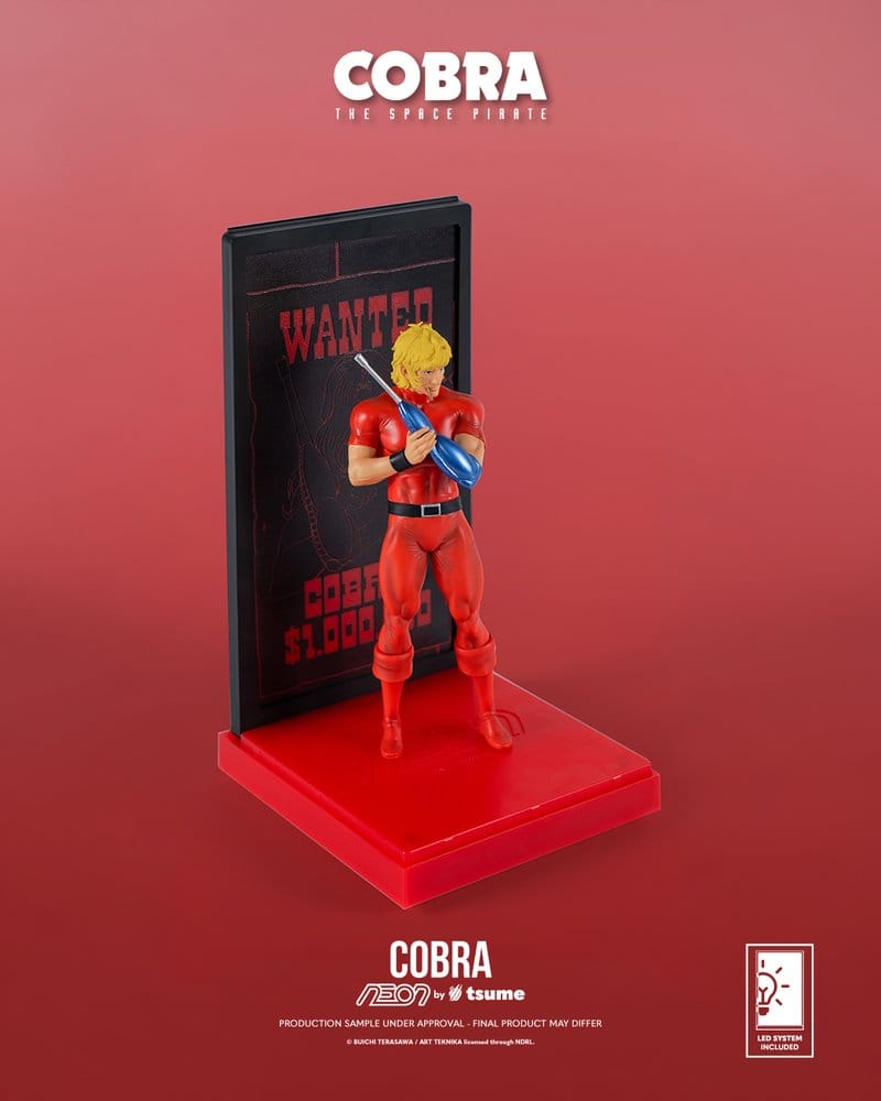 PREORDINE+ 01/2027 Cobra Neon Figure 1/9 Cobra The Space Pirate 20 cm