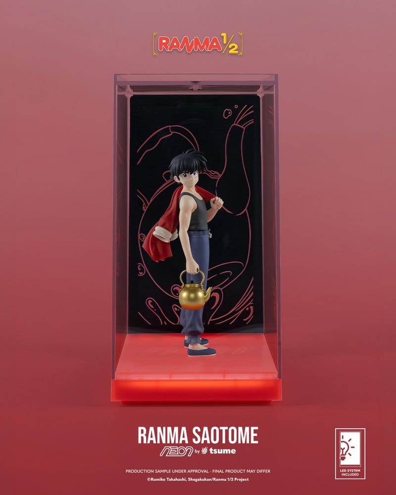 PREORDINE+ 01/2027 Ranma Neon Figure 1/9 Ranma Saotome Boy 20 cm