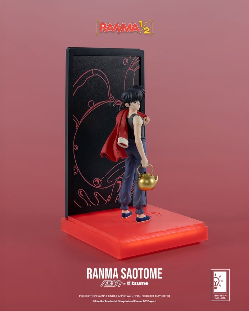 PREORDINE+ 01/2027 Ranma Neon Figure 1/9 Ranma Saotome Boy 20 cm