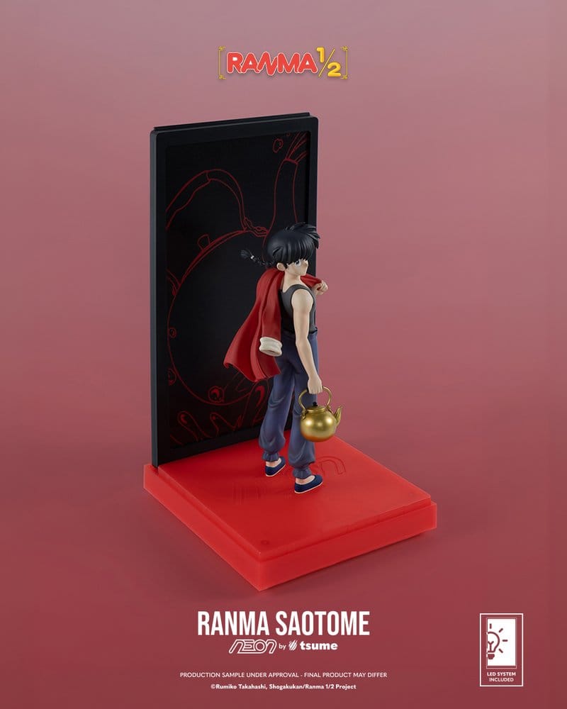 PREORDINE+ 01/2027 Ranma Neon Figure 1/9 Ranma Saotome Boy 20 cm