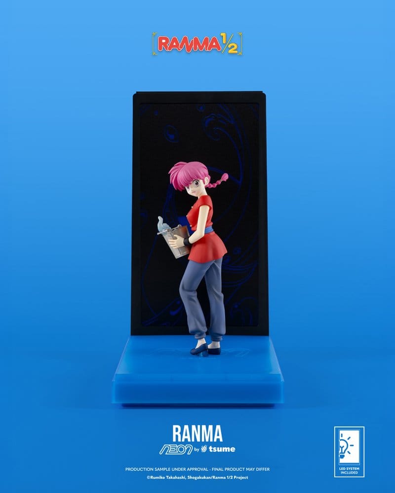 PREORDINE+ 01/2027 Ranma Neon Figure 1/9 Ranma Saotome Girl 20 cm