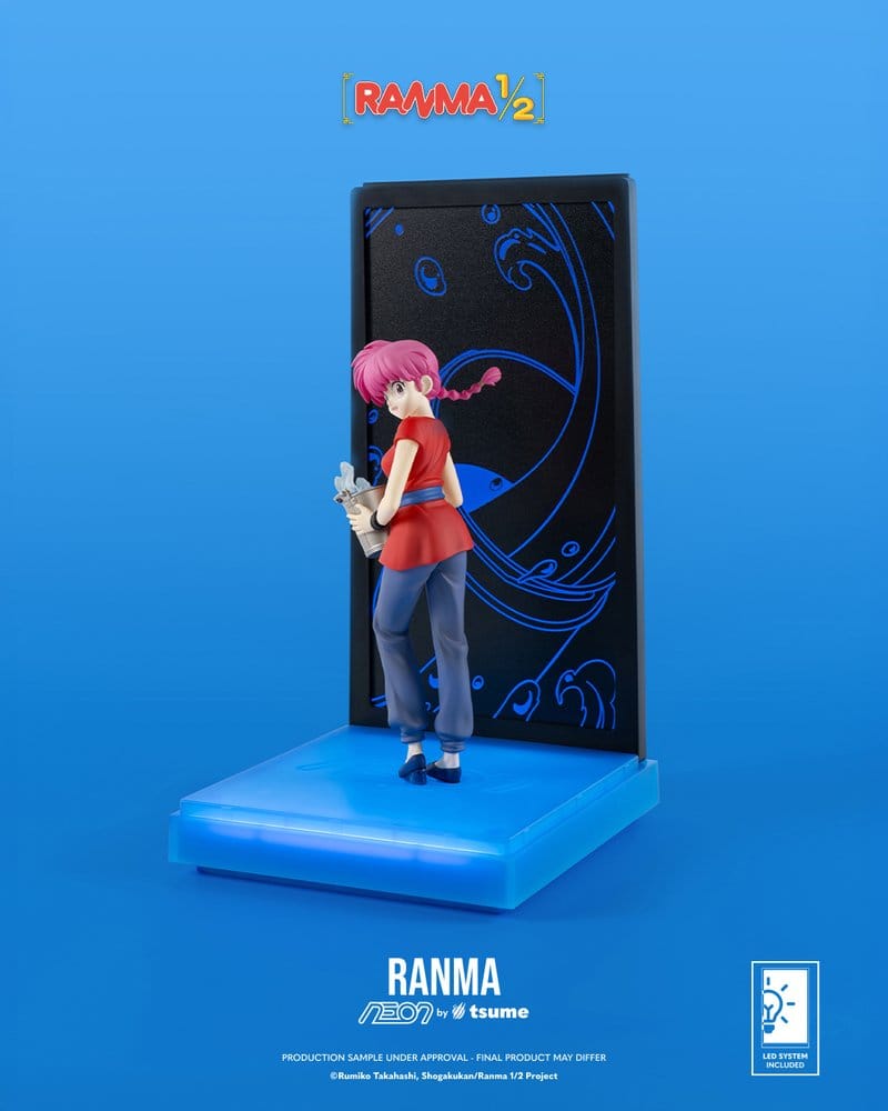 PREORDINE+ 01/2027 Ranma Neon Figure 1/9 Ranma Saotome Girl 20 cm