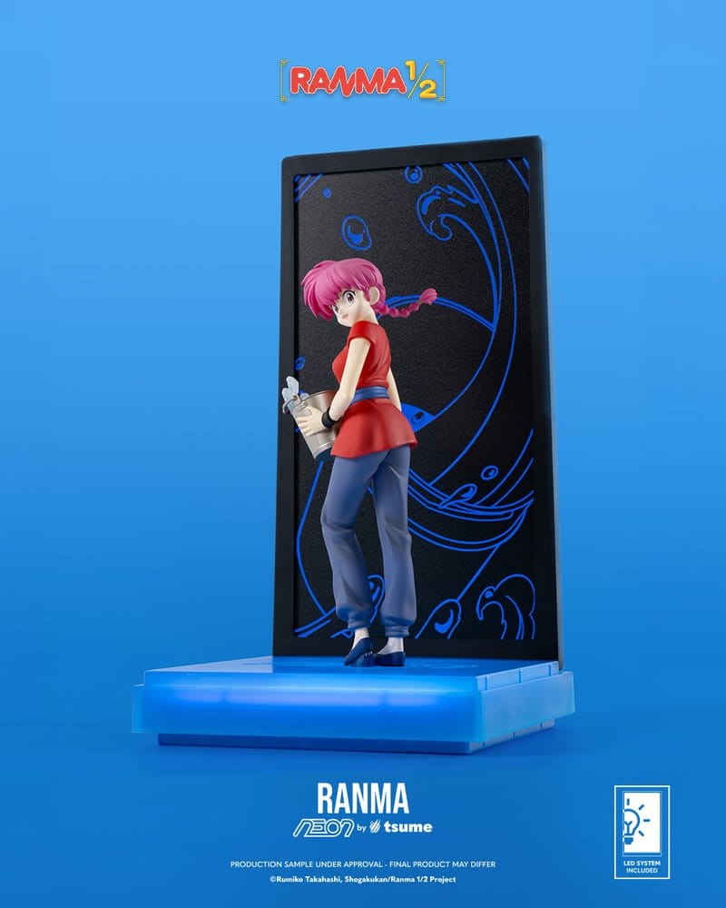 PREORDINE+ 01/2027 Ranma Neon Figure 1/9 Ranma Saotome Girl 20 cm