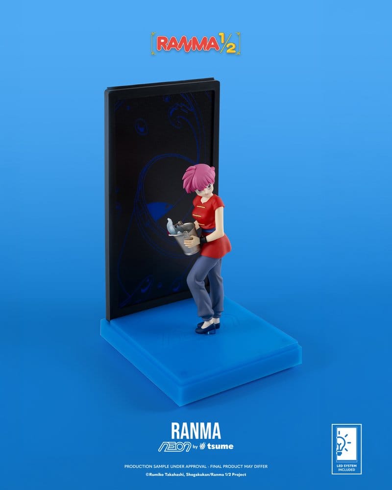 PREORDINE+ 01/2027 Ranma Neon Figure 1/9 Ranma Saotome Girl 20 cm