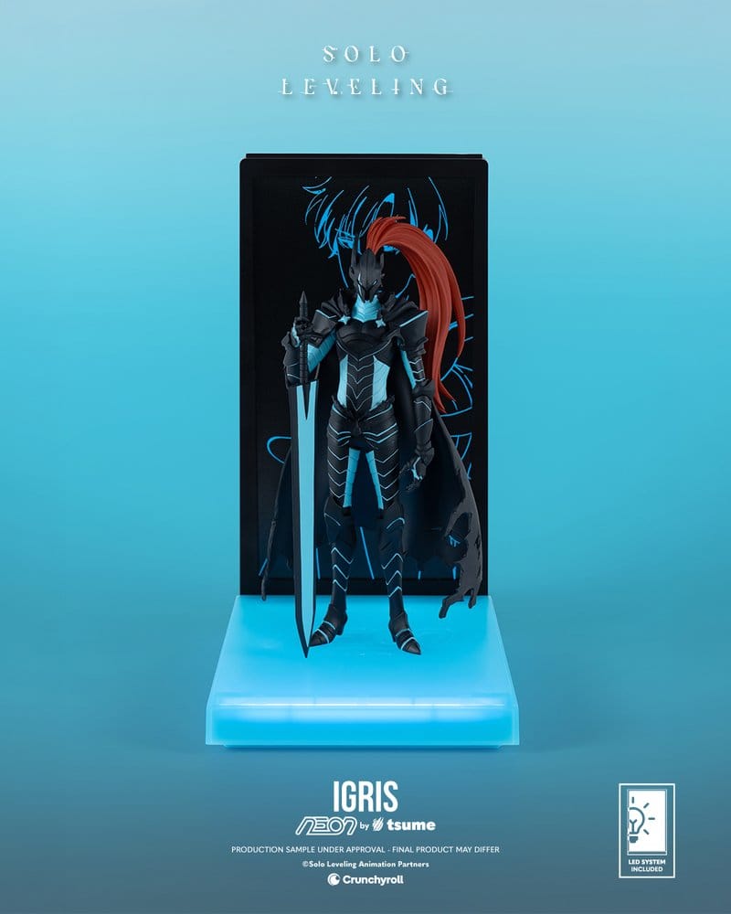 PREORDINE+ 01/2027 Solo Leveling Neon Figure 1/9 Igris 20 cm