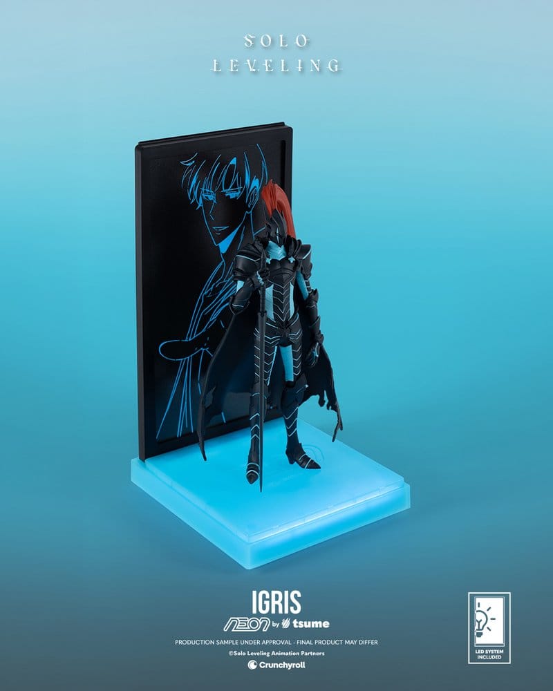 PREORDINE+ 01/2027 Solo Leveling Neon Figure 1/9 Igris 20 cm