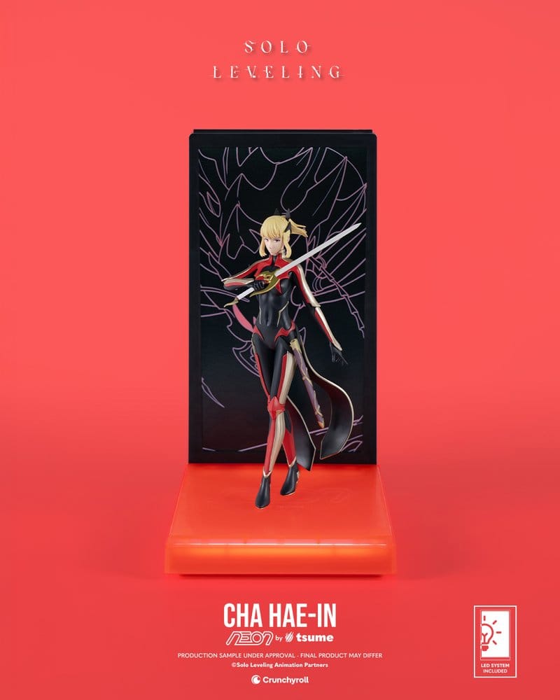 PREORDINE+ 01/2027 Solo Leveling Neon Figure 1/9 Cha Hae-In 20 cm