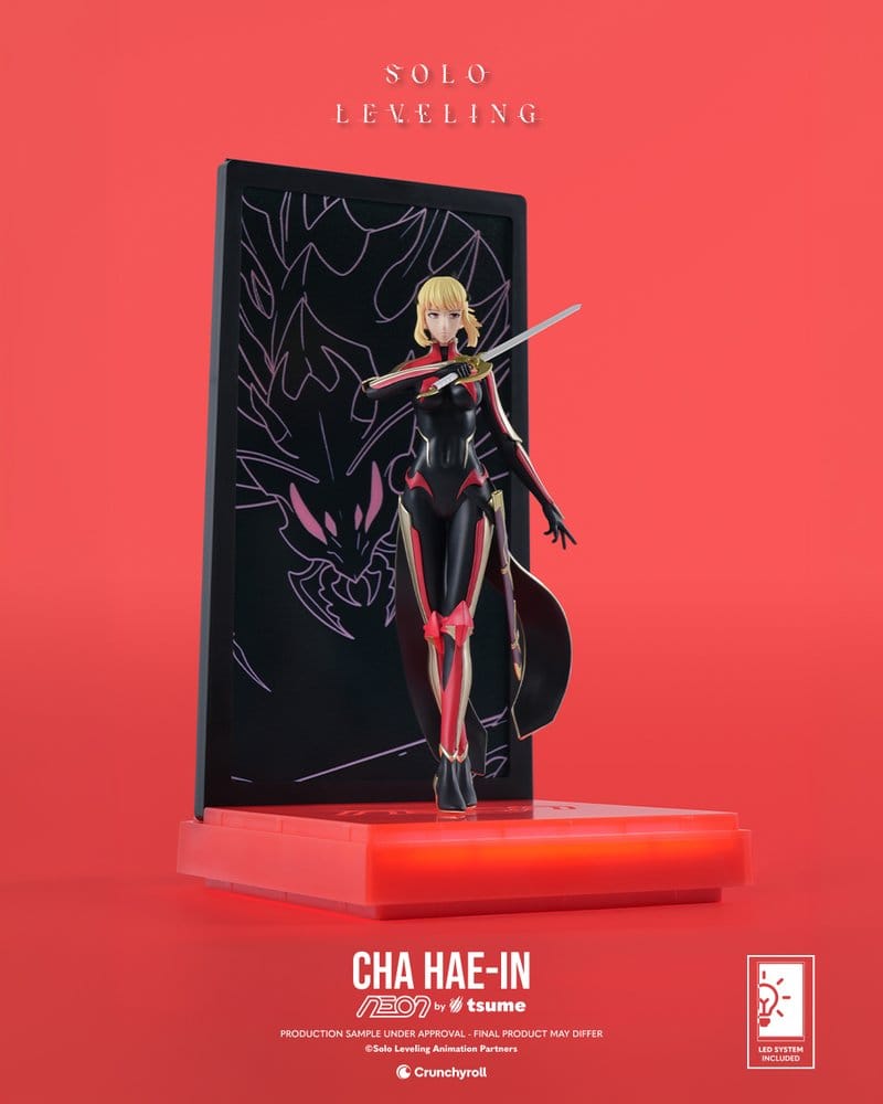 PREORDINE+ 01/2027 Solo Leveling Neon Figure 1/9 Cha Hae-In 20 cm