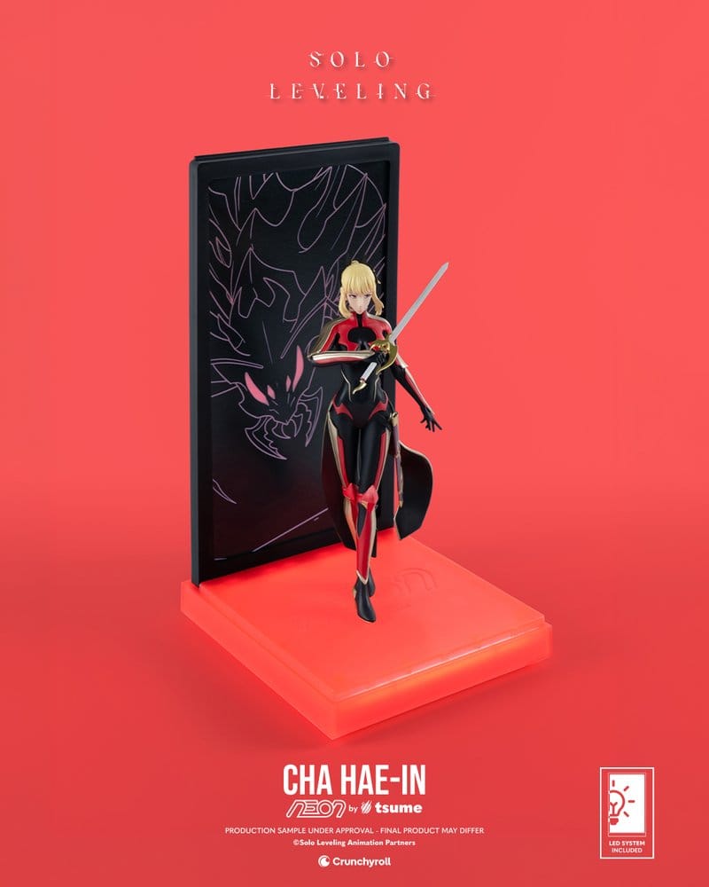 PREORDINE+ 01/2027 Solo Leveling Neon Figure 1/9 Cha Hae-In 20 cm