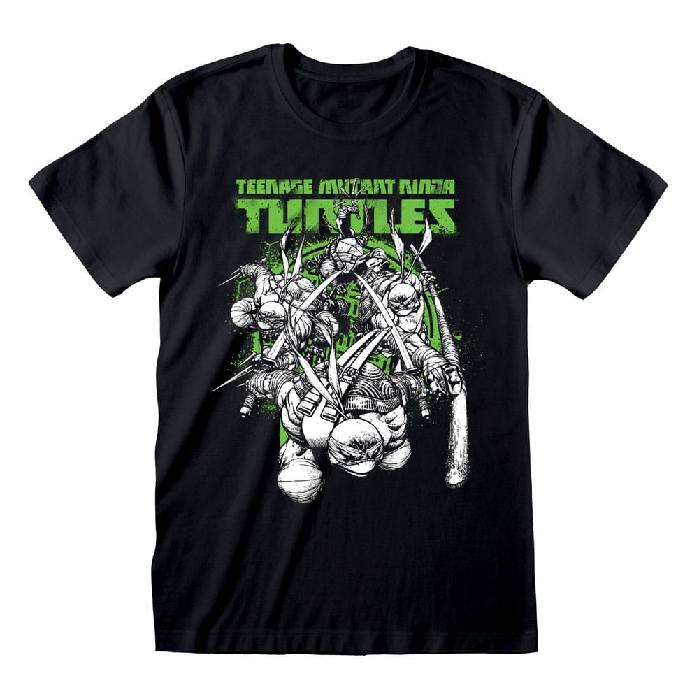 SU ORDINAZIONE Teenage Mutant Ninja Turtles T-Shirt Freefall Size M