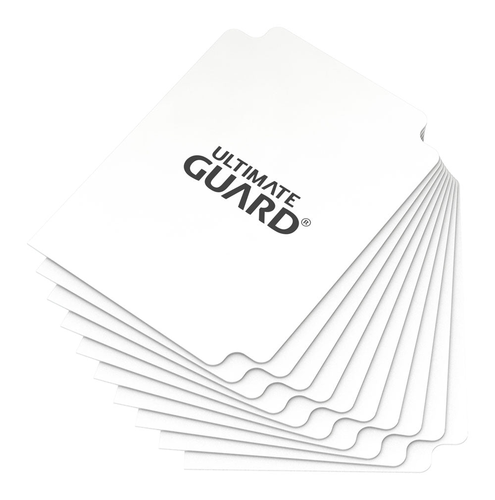 AUF BESTELLUNG HERGESTELLT Ultimate Guard Kartenteiler Standardgröße (10) - Weiß