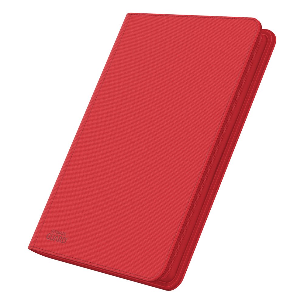 Auf Bestellung gefertigt: Ultimate Guard Zipfolio 360 18-Pocket Xenoskin - Rot
