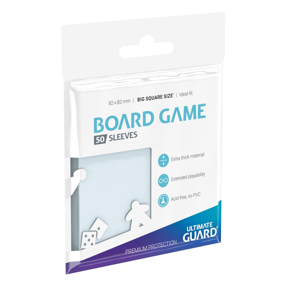 MADE TO ORDER Ultimate Guard Premium Soft Sleeves for Board Game Cards Big Square (50) *SPECIAL PRICE*