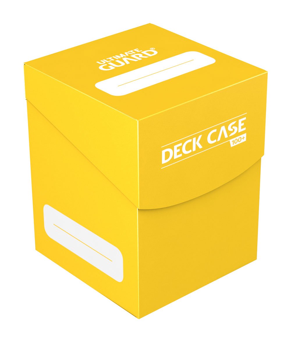 SU ORDINAZIONE Ultimate Guard Deck Case 100+ - Yellow