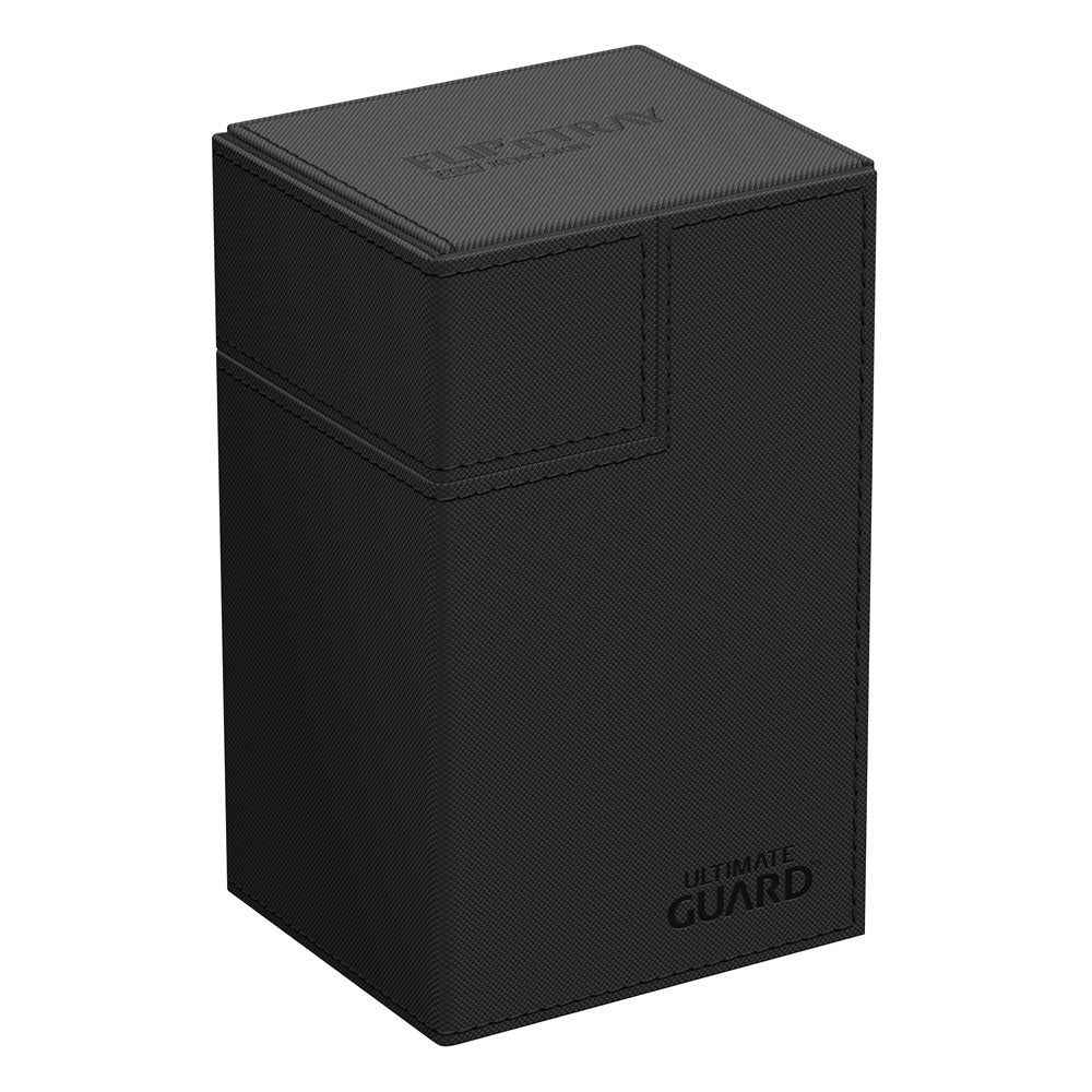 AUF BESTELLUNG GEFERTIGT Ultimate Guard Flip'n'Tray 80+ Xenoskin - Schwarz *SONDERPREIS*