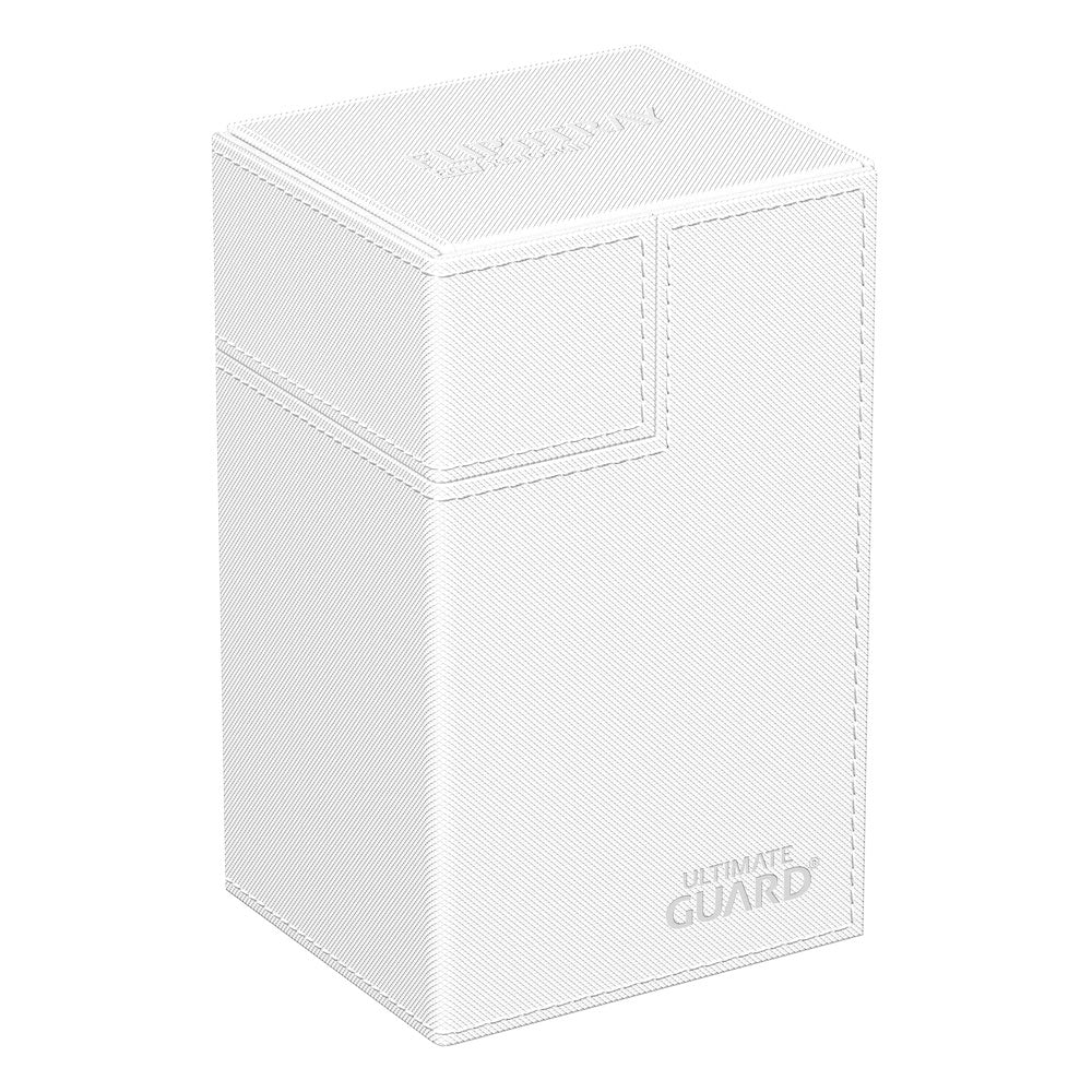 SU ORDINAZIONE Ultimate Guard Flip'n'Tray 80+ Xenoskin - White *PREZZO SPECIALE*
