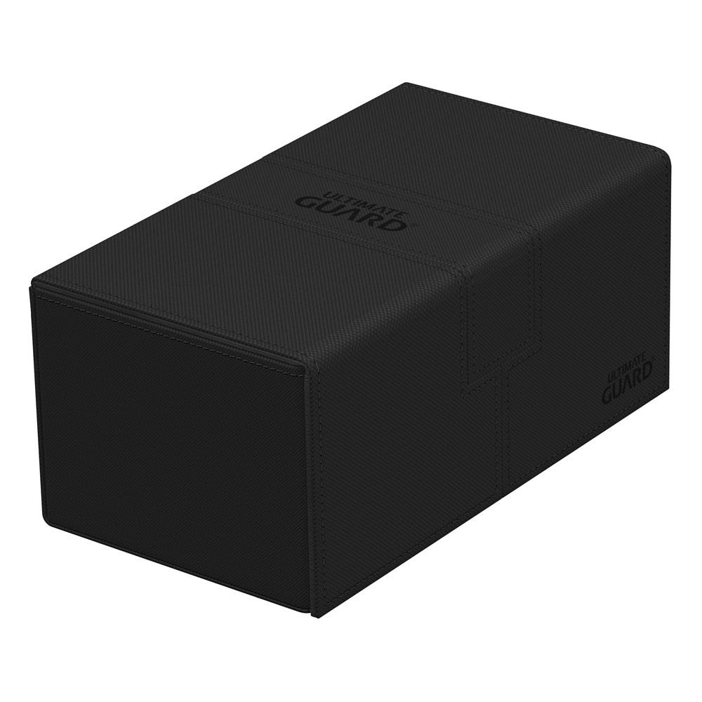AUF BESTELLUNG Ultimate Guard Twin Flip'n'Tray 200+ Xenoskin - Schwarz