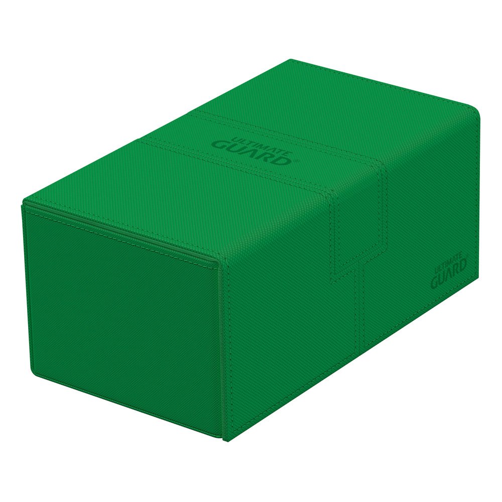 SU ORDINAZIONE Ultimate Guard Twin Flip'n'Tray 200+ Xenoskin - Green