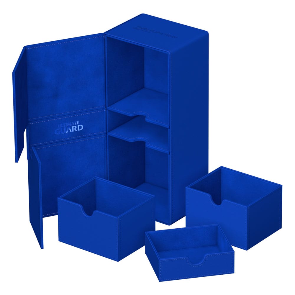 AUF BESTELLUNG Ultimate Guard Twin Flip'n'Tray 266+ Xenoskin - Blau