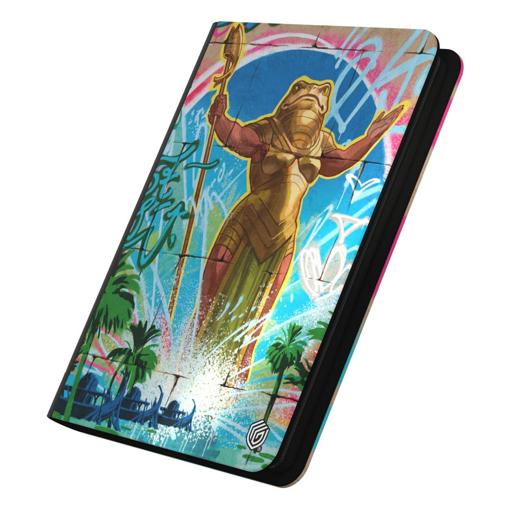 AUF BESTELLUNG GEFERTIGT: Ultimate Guard Zipfolio 360 Xenoskin Magic: The Gathering „Aetherdrift“ – Sab-Sunen, Verkörperte Luxa *SONDERPREIS*