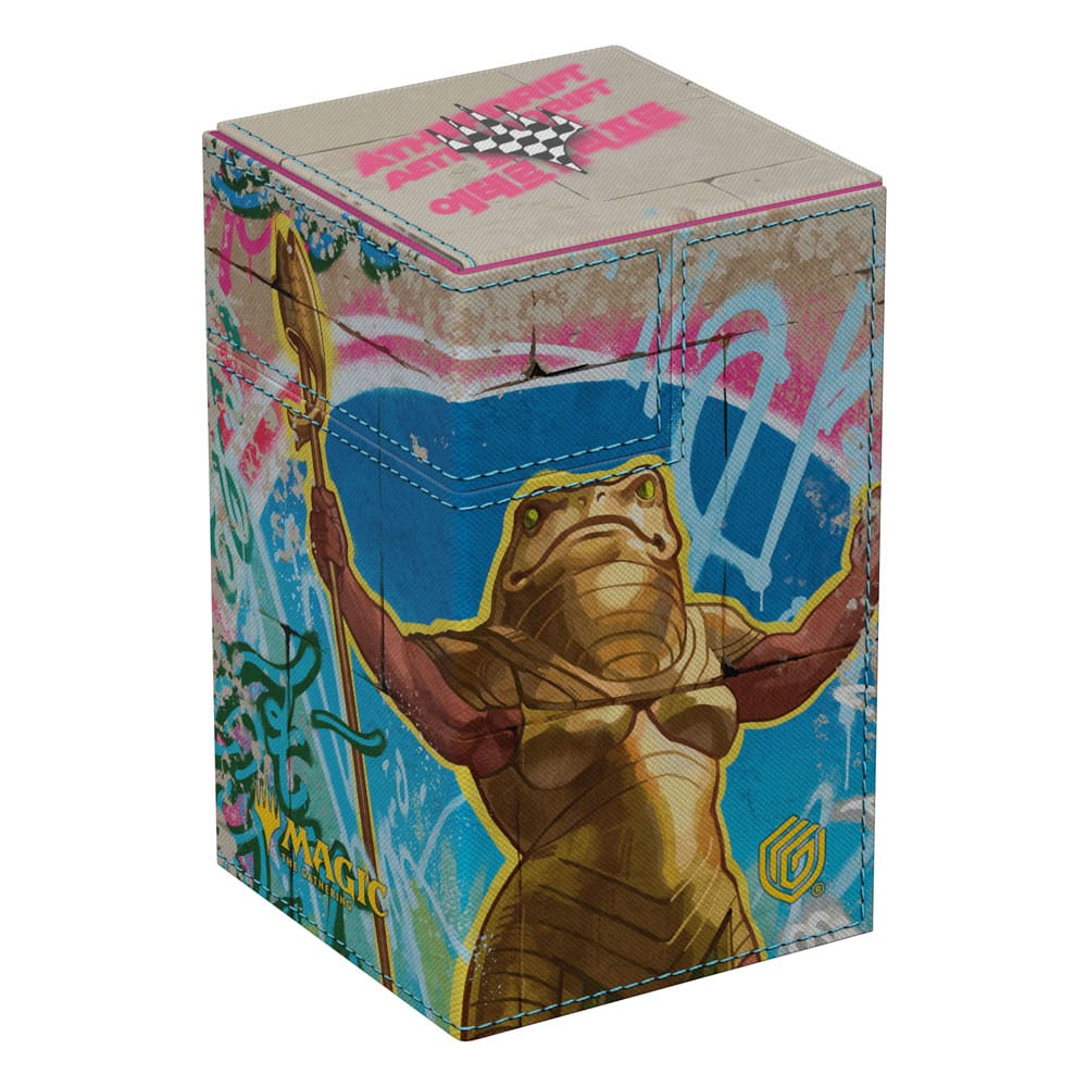 SU ORDINAZIONE Ultimate Guard Flip'n'Tray 100+ Xenoskin Magic: The Gathering "Aetherdrift" - Sab-Sunen, Luxa Embodied *PREZZO SPECIALE*