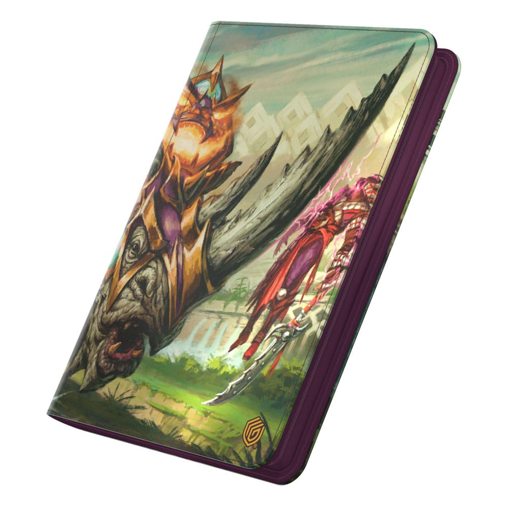 MADE TO ORDER Ultimate Guard Zipfolio 360 Xenoskin Magic: The Gathering "Tarkir: Dragonstorm" - Skirmish Rhino *SPECIAL PRICE*