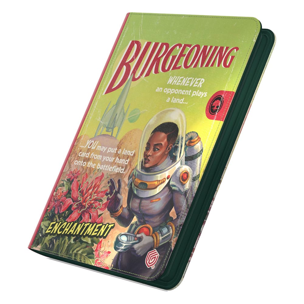 SU ORDINAZIONE Ultimate Guard Zipfolio 360 Xenoskin Magic: The Gathering "Edge of Eternities" - Burgeoning *PREZZO SPECIALE*