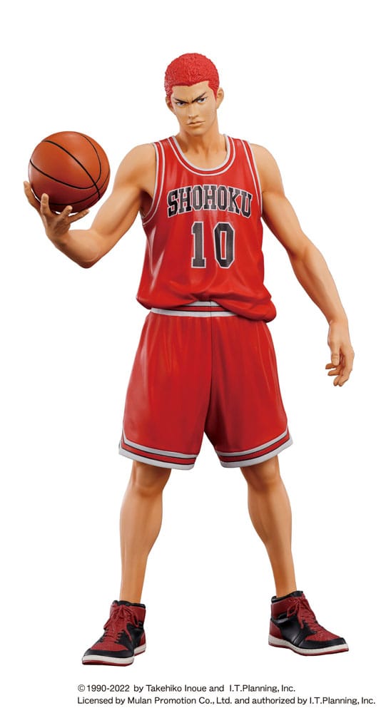 VORBESTELLUNG + 06/2026 (NICHT STORNIERBAR) Slam Dunk Scale PVC-Statuen 5er-Pack Shohoku Starting Member Set 15 - 17 cm