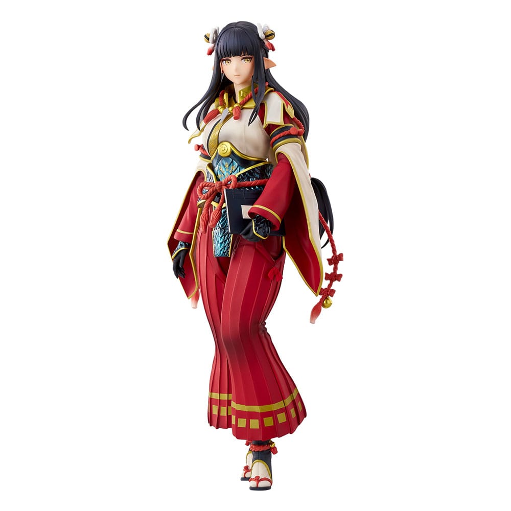 SU ORDINAZIONE Monster Hunter Rise Statue PVC Minoto the Hub Maiden 26 cm ESAURITO