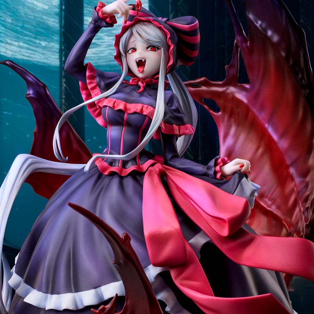 PREORDINE+ 04/2026 Overlord PVC Statue 1/6 Shalltear Bloodfallen 10th Anniversary so-bin Ver. 31 cm