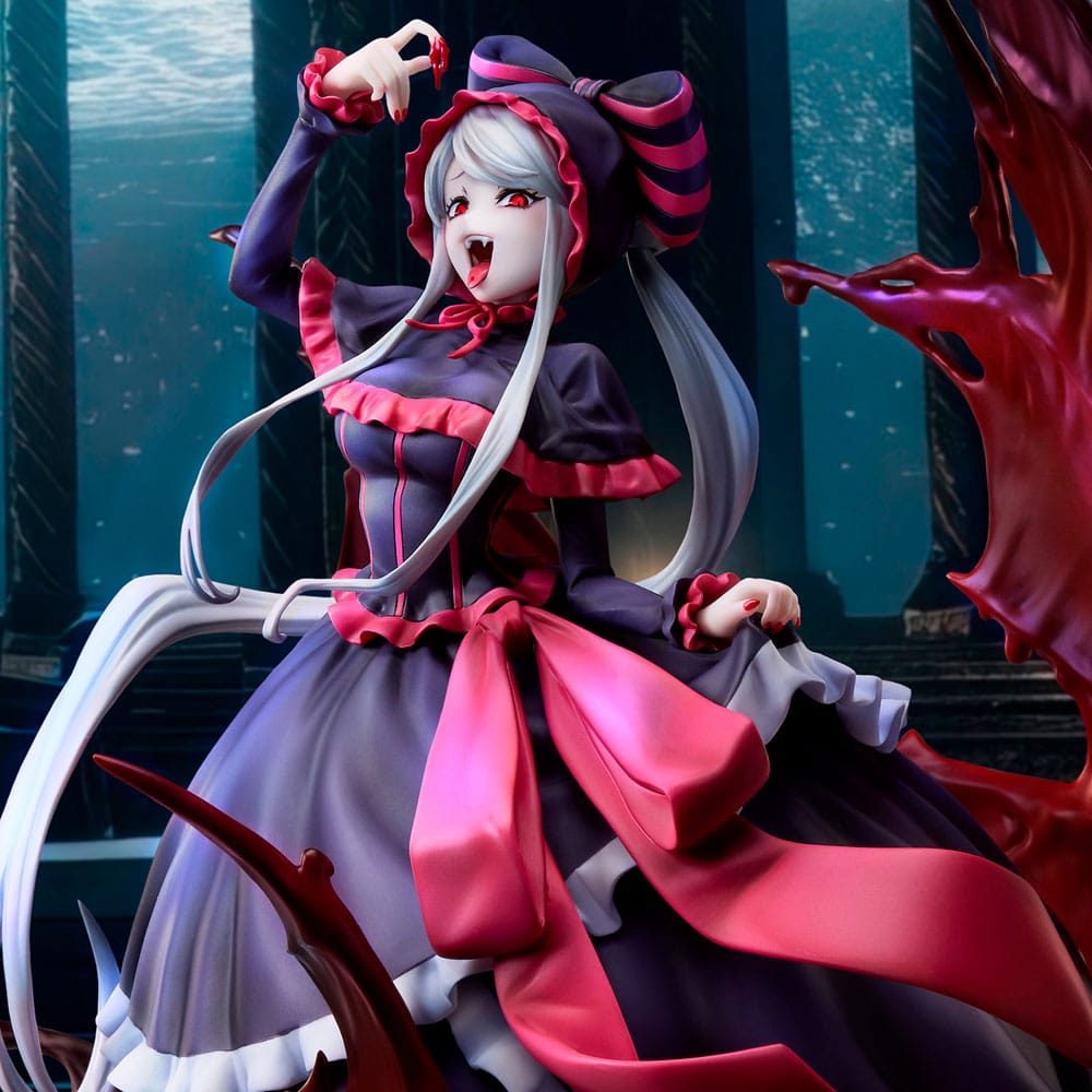 PREORDINE+ 04/2026 Overlord PVC Statue 1/6 Shalltear Bloodfallen 10th Anniversary so-bin Ver. 31 cm