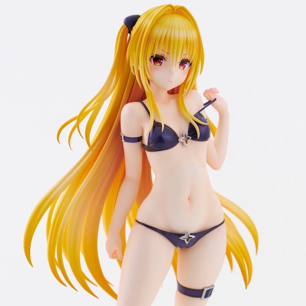 PREORDINE+ 09/2026 To Love Ru Darkness Swimsuit Series PVC Figure 1/4 Golden Darkness 39 cm