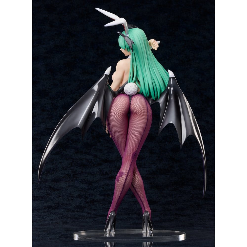 PREORDINE+ 02/2027 Darkstalkers B-style Vampire Series PVC Figure 1/4 Morrigan Bunny Ver. 44 cm