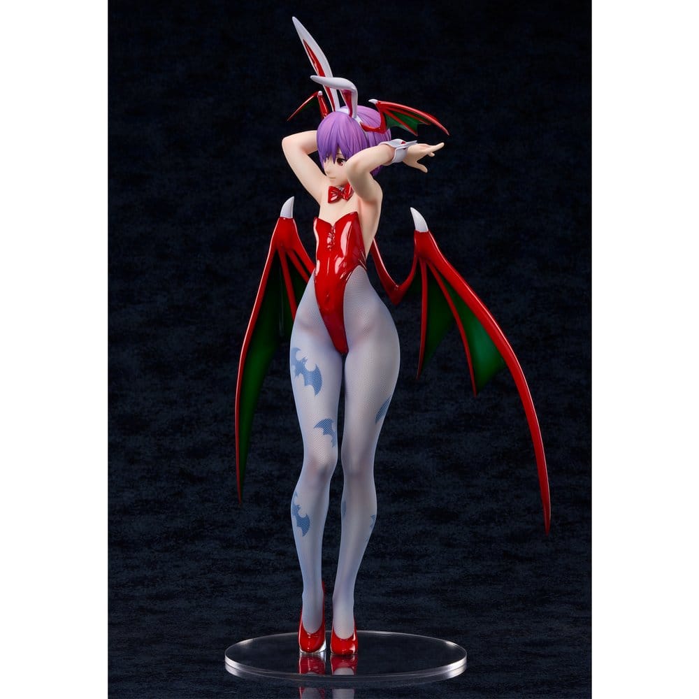 PREORDINE+ 01/2027 Darkstalkers B-style Vampire Series PVC Figure 1/4 Lilith Bunny Ver. 46 cm