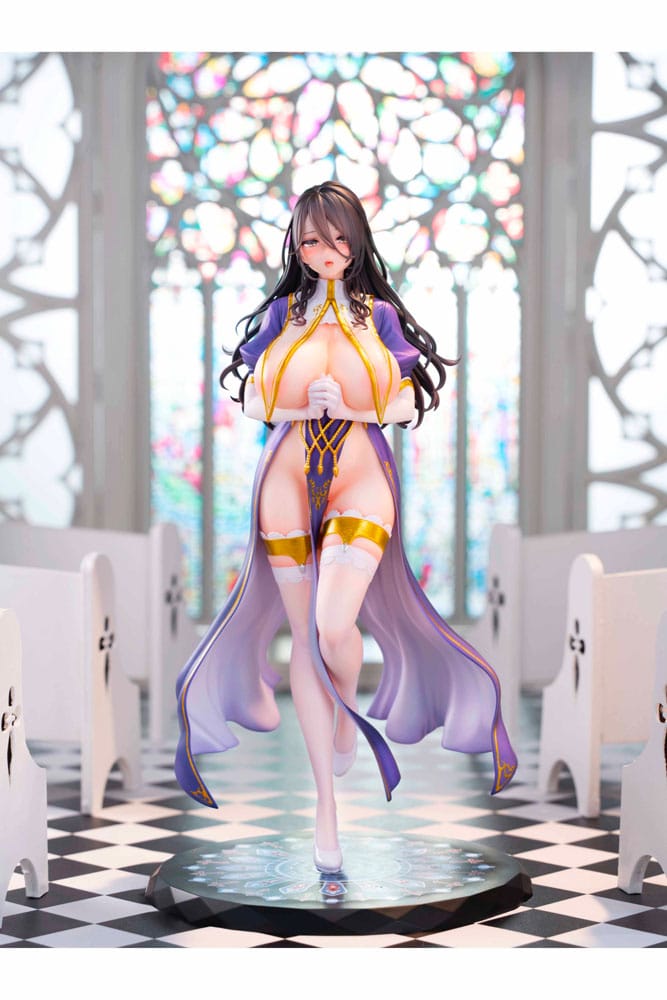 PREORDINE 02/2026 Original Character PVC Statue 1/6 The Nun Prayer Petrone Illustration by Ogre 29 cm (PREORDINE NON CANCELLABILE)