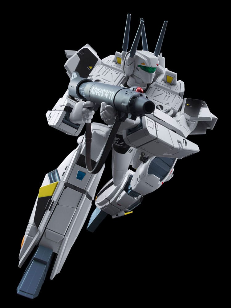 PREORDINE+ 05/2026 Robotech Veritech Diecast Action Figure Veritech VF-1S Transformable 21 cm