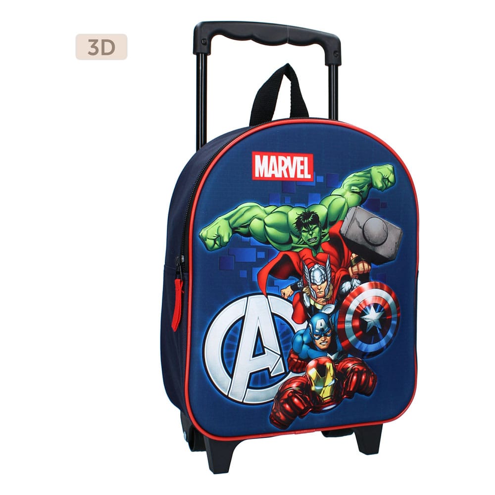 SU ORDINAZIONE Marvel Trolley Backpack 3D Avengers Great Escapes 32 cm *PREZZO SPECIALE*