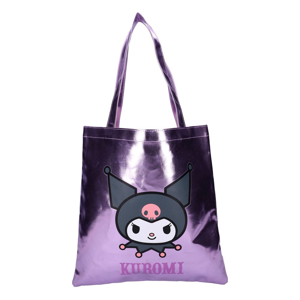 🧪 LAB | SU ORDINAZIONE Sanrio Tote Bag Kuromi Metallic Moves