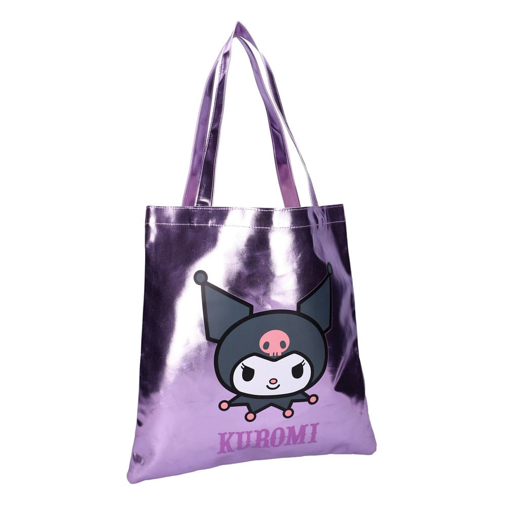 🧪 LAB | SU ORDINAZIONE Sanrio Tote Bag Kuromi Metallic Moves