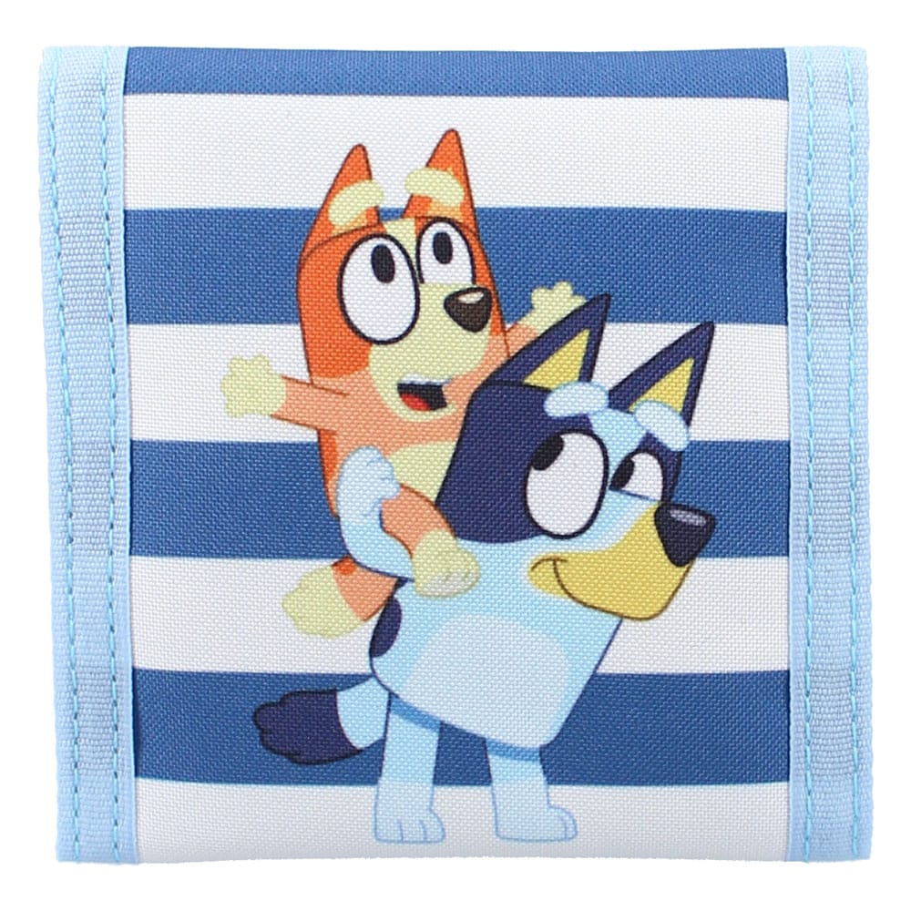 SU ORDINAZIONE Bluey Wallet Black Bluey Jump Into Fun