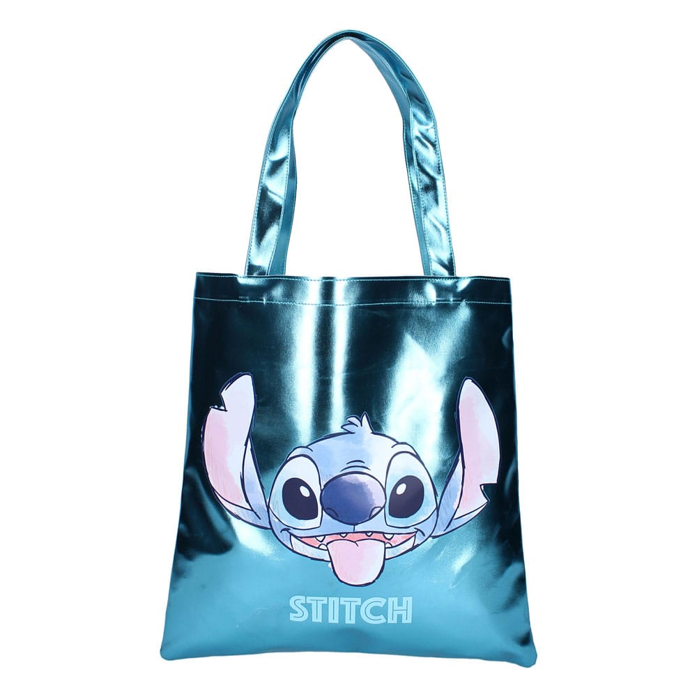 MADE TO ORDER Lilo & Stitch Tote Bag Stitch Moves Metallic