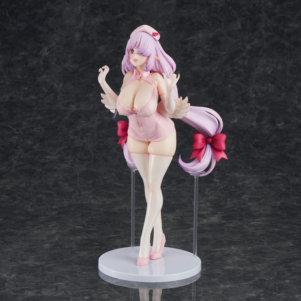 PREORDINE CHIUSO 02/2025 Original Illustration PVC Statue Nurse Fallen Angel-chan illustration by Thomas 30 cm (18+) (PREORDINE NON CANCELLABILE)