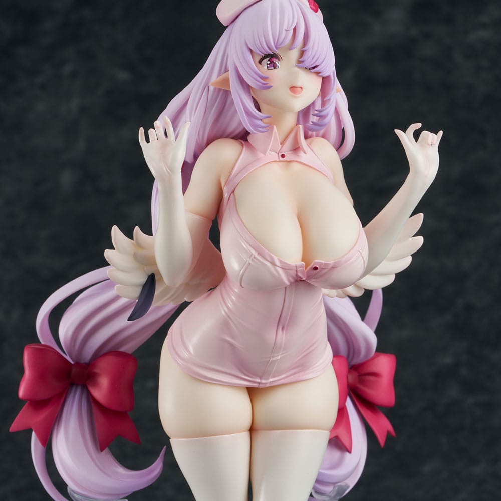 PREORDINE CHIUSO 02/2025 Original Illustration PVC Statue Nurse Fallen Angel-chan illustration by Thomas 30 cm (18+) (PREORDINE NON CANCELLABILE)